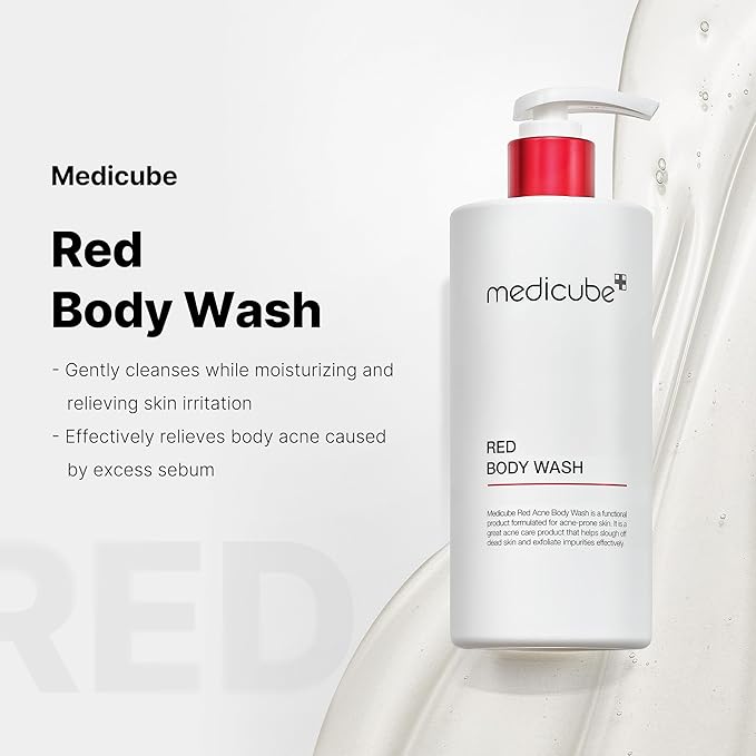 medicube Red Acne Body Wash 400g