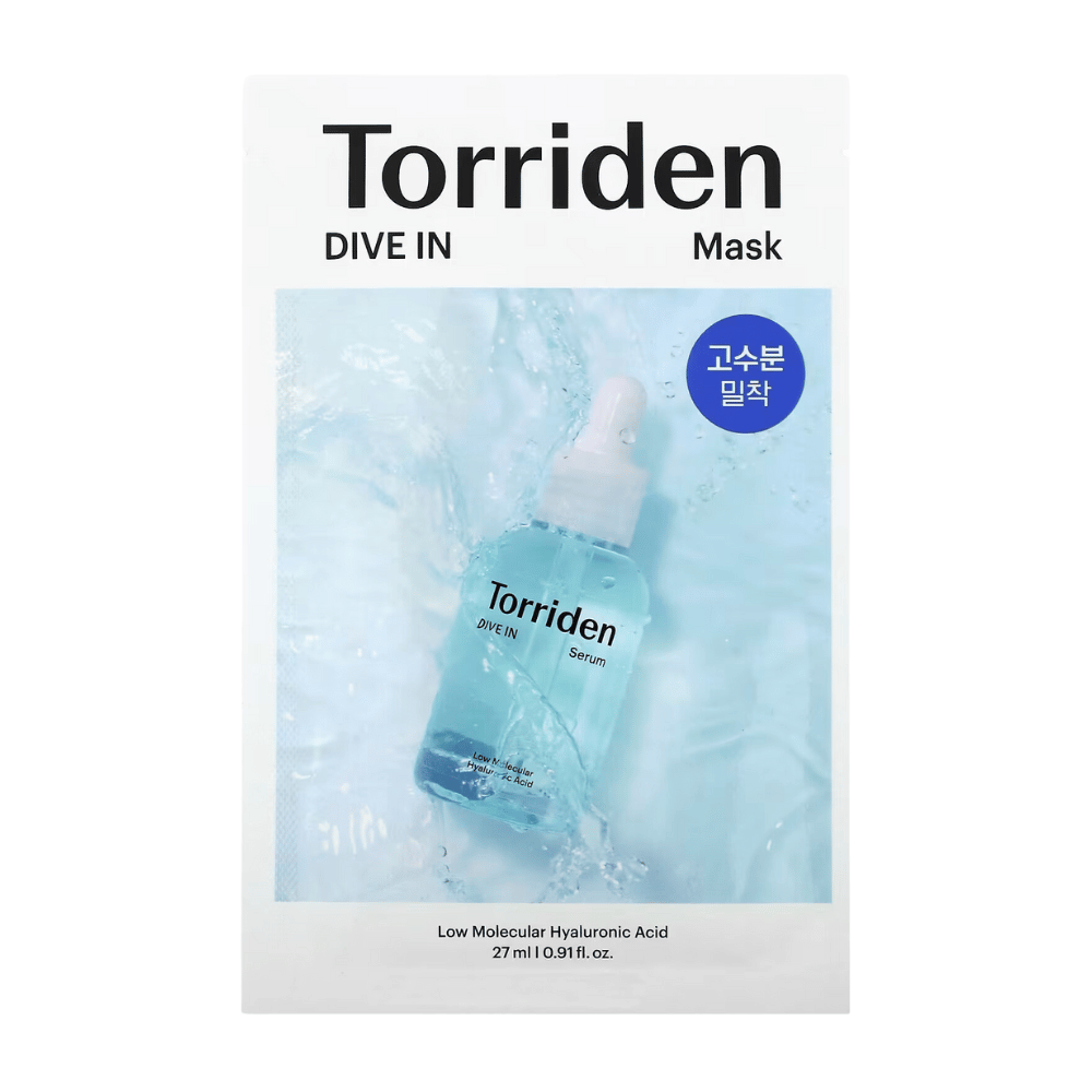 Torriden Dive-In Low Molecule Hyaluronic Acid Mask Sheet 10ea