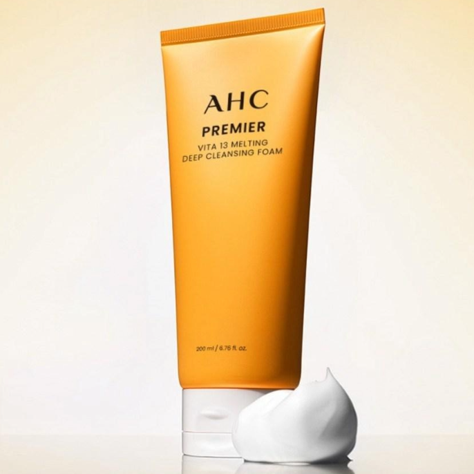 AHC Premier Vita 13 Espuma de Limpeza Profunda Derretida 200ml