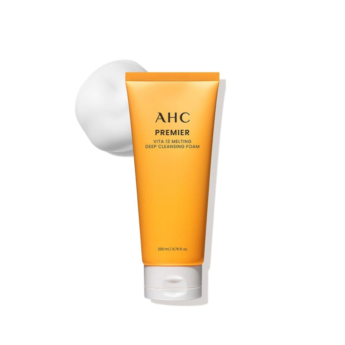 AHC Premier Vita 13 Espuma de Limpeza Profunda Derretida 200ml