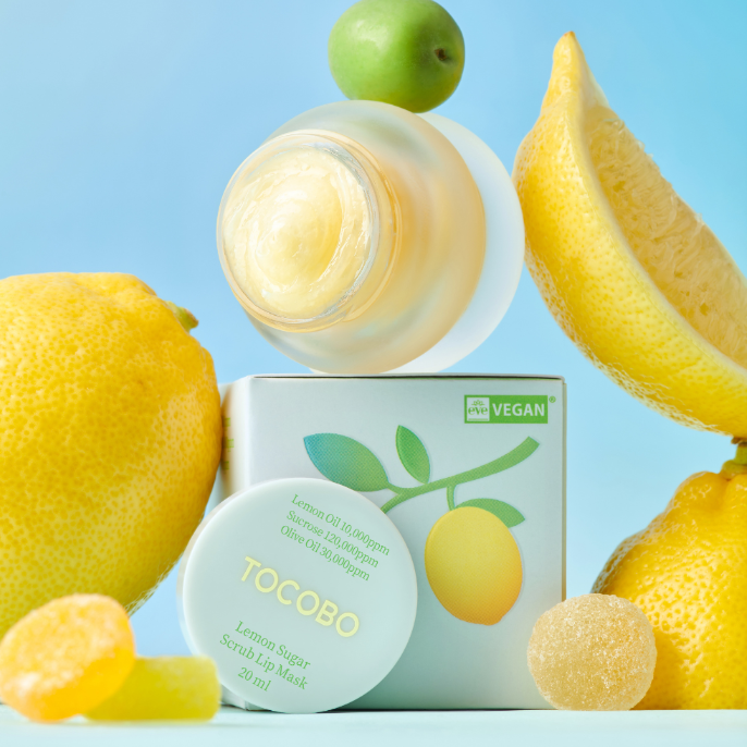 TOCOBO Lemon Sugar Scrub Lip Mask 20ml