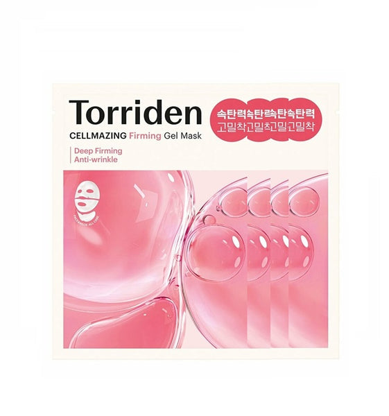 Torriden Cellmazing Firming Gel Mask Sheet 4ea (Upper/Lower Sheets)