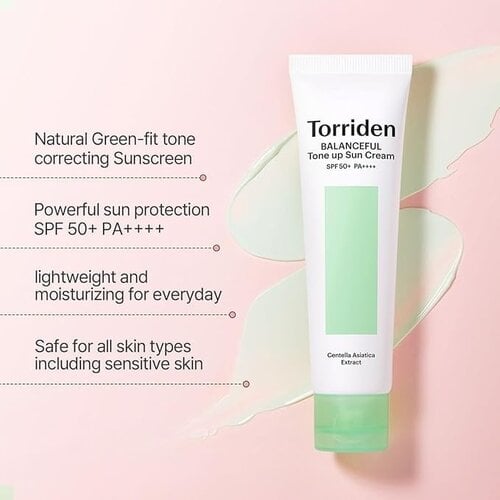 Torriden Balanceful Cica Tone Up Sun Cream 60ml (SPF 50+ PA++++)